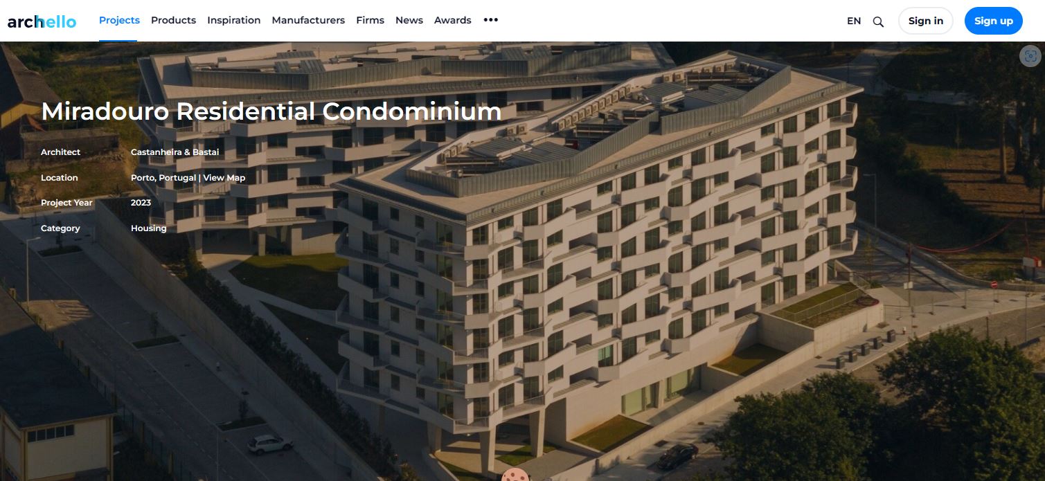 Archello -16/08/23 – Miradouro Residences