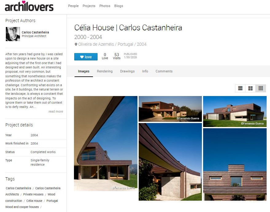 Archilovers – 30/01/26 – Célia House